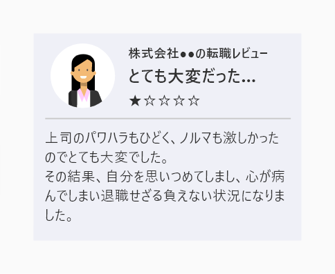 転職系口コミサイト対策
