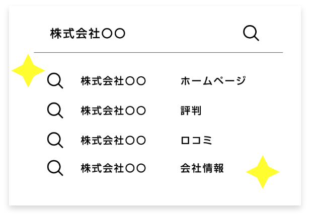 検索サジェストのクリーン化